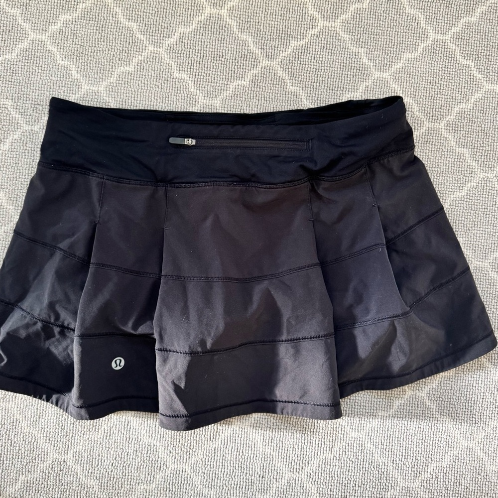 Lululemon Black Athletic Skirt